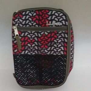 L.L. Bean Red and Lunch Box